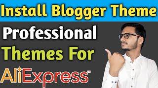 How To Install Theme On Website For Affiliate || AliExpress || Amazon