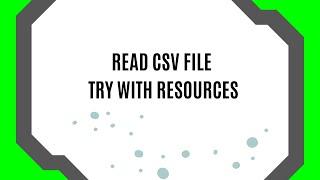 How to Read CSV Files in Java and Store Data in Custom Objects