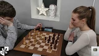 D. Khatsaev (1673) vs A. Begunkova (1501). Chess Fight Night. CFN. Blitz