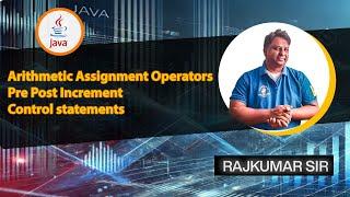 Assignment Operators Pre Post Increment Control statements |FASTQA| Automation Interview Questions