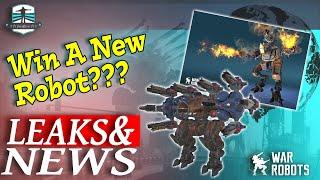 LEAKS AND NEWS - Win A New Robot & Amazing Changes - War Robots 4K Ultra HD