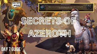 Secrets of Azeroth Event Day 7 "Shifting Sands" Easy Guide | Whodunnit? | Pattie