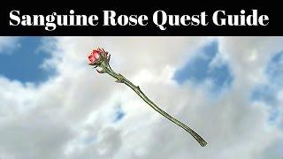 Skyrim Special Edition - How To Get Sanguine Rose - A Night To Remember Daedric Weapon Quest Guide