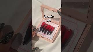 Promake P27️#nailart ##pressonails #diy #gift #longnails #rednails