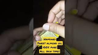 Hamdard Sweet Almond Oil | 100% Pure | sapna Shelke | All Types of Skin