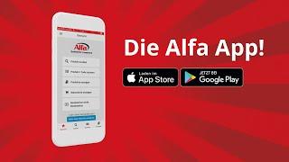 Die Alfa Direkt App für IOS und Android