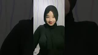 Kompilasi video cewek jilbab cantik || edisi hitam #3