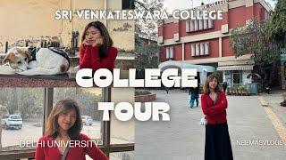 VENKY CAMPUS TOUR | SRI VENKATESWARA COLLEGE ,DELHI UNIVERSITY | MY COLLEGE TOUR #collegetour #delhi