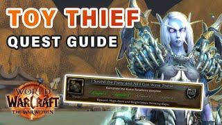 How to do "The Toy Thief" Quest | 20th Anniversary Event ► WOW: The War Within