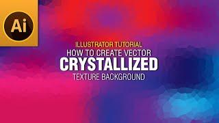 Crystallized Texture Effect | AllFreePik | How to Create Crystalized Background in Adobe Illustrator