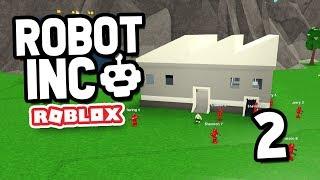 UPGRADING MY ROBOTS - Roblox Robot Inc #2