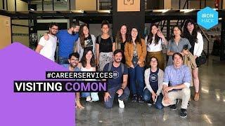 UX/UI Design visits comOn | Career Services | Ironhack Lisbon