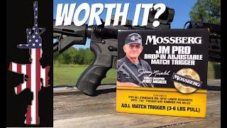 Mossberg JM Pro AR15 Trigger - FULLY Adjustable!