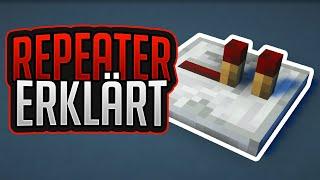 Repeater Einfach Erklärt! (Tutorial)  Redstone Schnell Erklärt #02  ErikOnHisPeriod