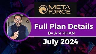 Meta Force Full Plan Details July 24. Tactile GameAF | Uniteverse GameAF | Royalty NFT | Force Coin