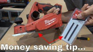 How to change blades on any planer