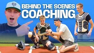 I Helped a Starting Freshman Catcher LEVEL UP (Watch the Lesson)