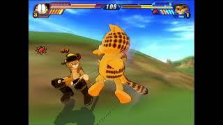 Dragon Ball Z Budokai Tenkaichi 3 Team Crossover MOD Garfield vs Puss in Boots