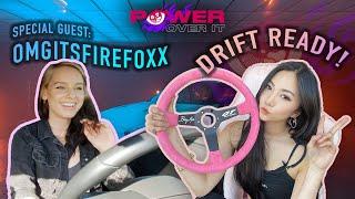 Drift Ready + Carpool w/ Sonja Reid a.k.a. OMGitsfirefoxx in her Nissan GTR | POWER OVER IT