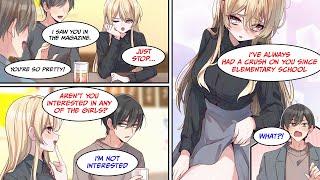 [Manga Dub]  A super popular model and heiress took an interest in me at a group date...