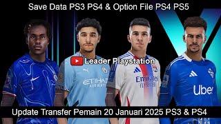 Update Transfer Pemain 20 Januari 2025 PS3 & PS4