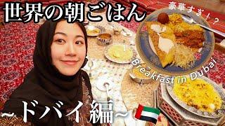 【世界の朝ごはん】英語でドバイで伝統的な料理を食べてきた！【海外1人旅】Q,なぜ一夫多妻制なの？！