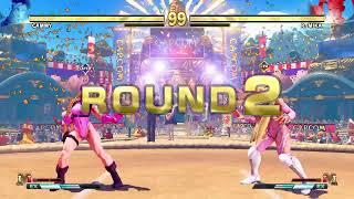 STREET FIGHTER V Cammy vs R Mika