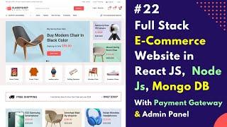 #22 Full Stack E-Commerce Website Using React JS, Mongo DB, Node Js | Forgot Password Page   