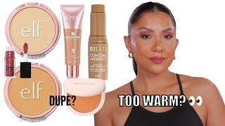 ANOTHER WARM DRUGSTORE POWDER? e. l.f. Cosmetic Halo Glow Powder Filter + 2 DAY REVIEW