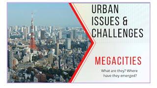 What are megacities?