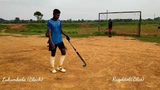Lukumbeda V/S Rugditoli Hockey panelty shootout (Flied Lukumbeda)