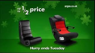 Argos Gaming Chair Dermot O'Leary TV Advert