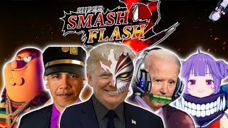 Presidents play Super Smash Flash 2 ft. Peter Griffin & Lyza