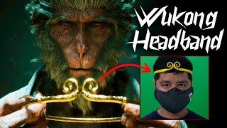 Wukong Headband || How to make paper Headband  black myth wukong