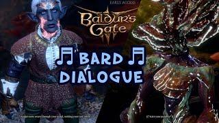 Baldur's Gate 3 Patch 8:  Bard Dialogue for Myconid 