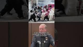 LAPD chief: Protesters' violence against officers 'digusting'