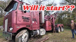 Peterbilt 352 Cabover Wrecker, Will It Start?