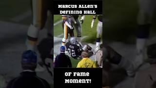 Marcus Allen’s Defining Hallof Fame Moment! #nflhighlights #nflhistory #nflplayer