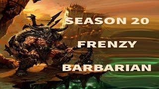 Diablo 3 Season 20 | Frenzy Barbarian GR120 Solo | Gameplay Part 1 Patch 2.6.8