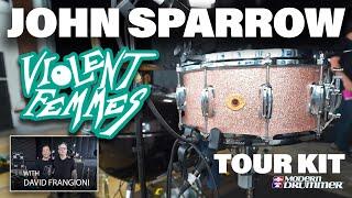 John Sparrow - Violent Femmes - Tour Kit Rundown