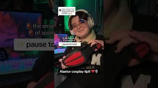 How to Cosplay Radio Demon | Hazbin Hotel Tutorial #hazbinhotel #cosplay #alastor