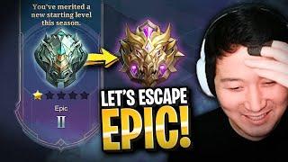 Solo Epic rank up in New rank system...  | Mobile Legends Season28 episode 1