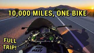 Across the USA on a Ninja H2: The Complete Road Trip