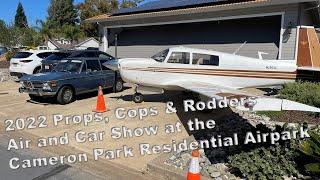 2022 Props, Cops & Rodders Show | Quick Walkaround @ The Cameron Park Residential Airpark