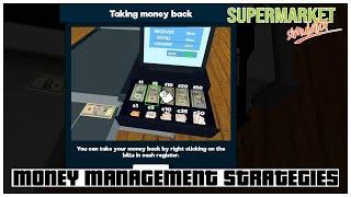 Supermarket Simulator Day Two - Money Management Strategies 2024 | Ogygia Vlogs