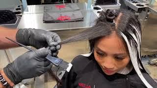 Hair Painting with Wella Professionals Blondor Freelights