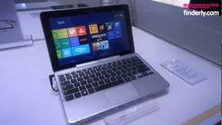 Samsung ATIV Smart PC Pro  | Hands-on Video auf der IFA 2012 von finderly.com