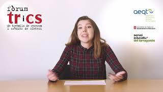 TRiCS Talk 2019 INS PUIGCERVER Sonia Bejar Gonzalez