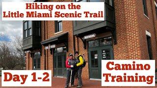 Hiking on the Little Miami Scenic Trail | Day 1-2 | Camino Training