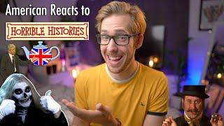 American Reacts to Horrible Histories